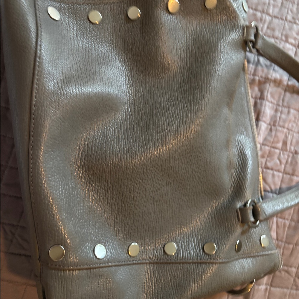 Hammitt Elegant Gray Leather classic Bag - Picture 12 of 16